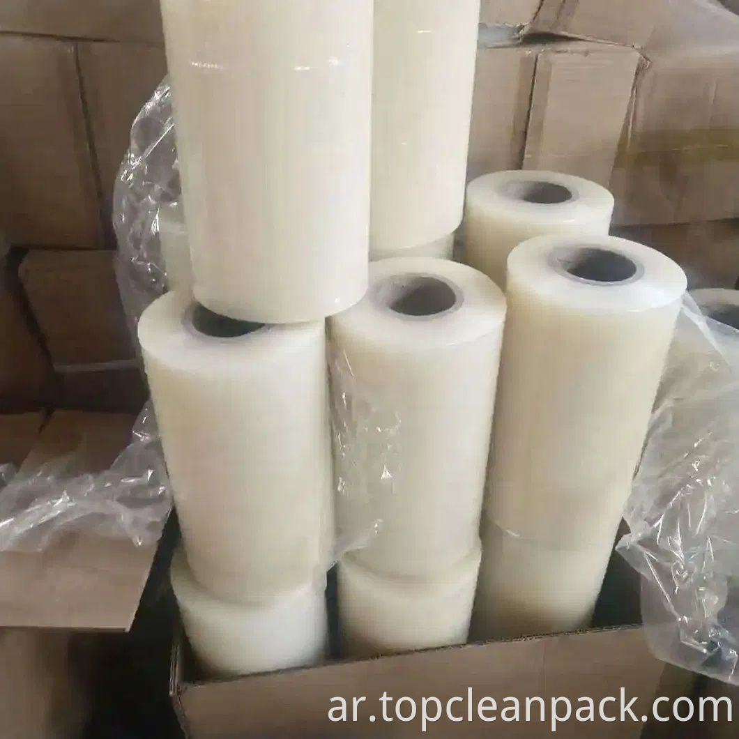 فيلم التفاف PE مقاوم للأشعة فوق البنفسجية ، مضاد للثني ، دليل على الصدأ ، قابل للتخصيص ، وقابل لإعادة التدوير